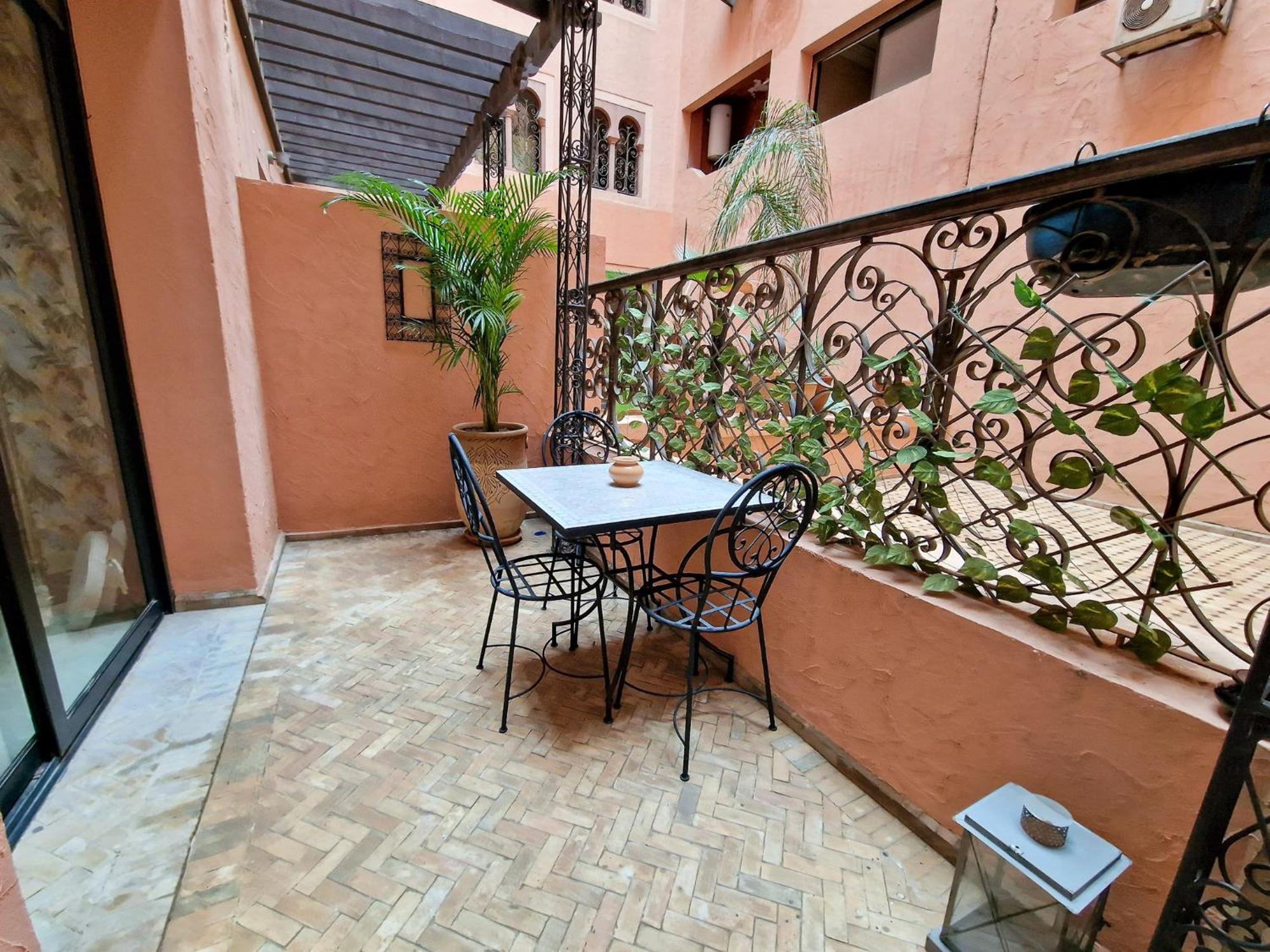 Superbe Appartement Piscine Gueliz Marrakesh Eksteriør bilde