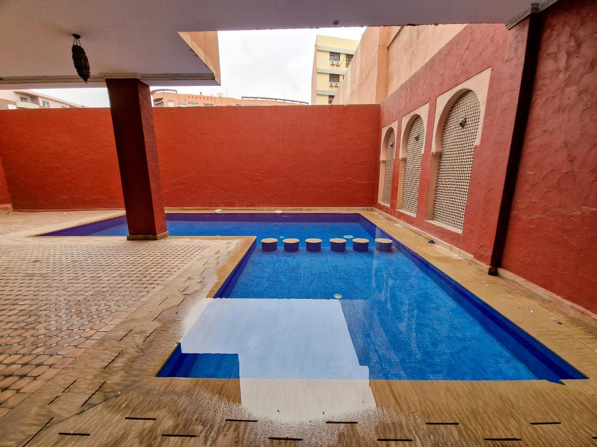 Superbe Appartement Piscine Gueliz Marrakesh Eksteriør bilde